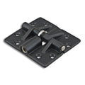 Hinge Double-locking Bi-fold 2-3/8" x 2-9/16" Black  250 per case Use screw #0.FPC06058Z