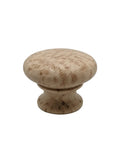 CSH OT Style Wooden Knob With 8-32 Machine Screw Insert Birds Eye 1-1/2 in. Diameter