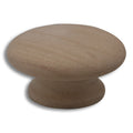 CSH Wooden Knob Cherry 1-1/2" Diameter 13/16" Projection