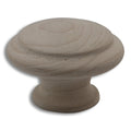 CSH Wooden Knob Maple 1-1/2" Diameter 15/16" Projection