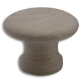 CSH Wooden Knob Maple 1-1/2" Diameter 1-5/64" Projection