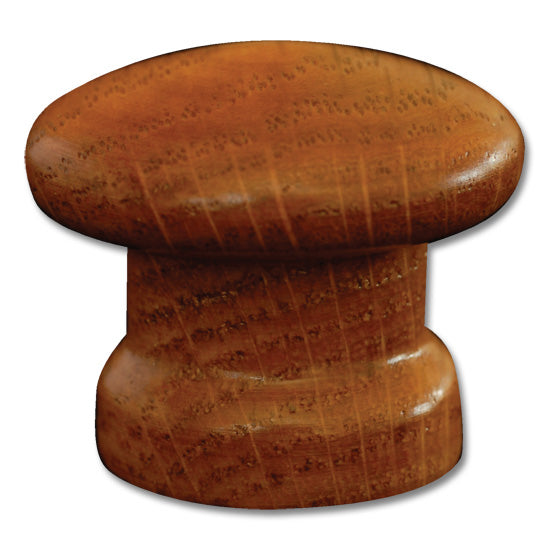 CSH R Style Wooden Knob With 8-32 Machine Screw Insert