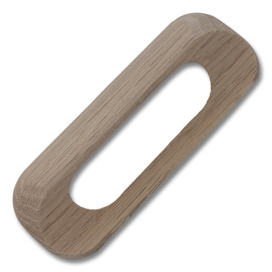 CSH Wooden Pull, Oak, 3-3/4 in. Center-to-Center