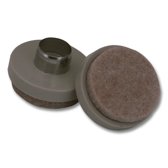 Felt Tack Glide 7/8" Diameter Hollow Nail Almond