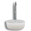 Tack Glide 5/8" Diameter 1/4" Height White