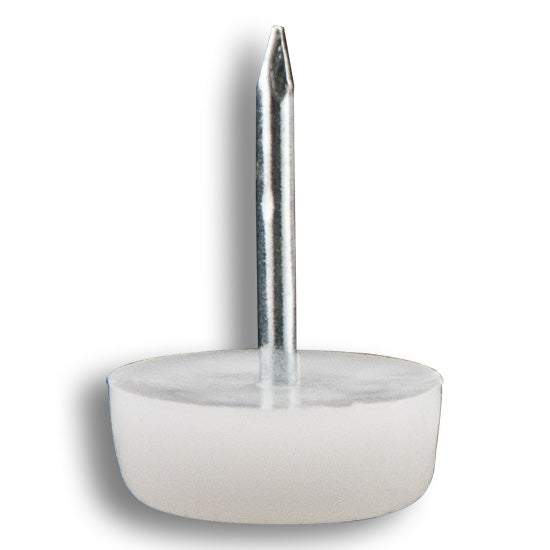 Tack Glide 5/8" Diameter 1/4" Height White