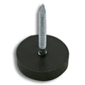 Tack Glide 3/4" dia 1/4"h, Black, Multiples of 100