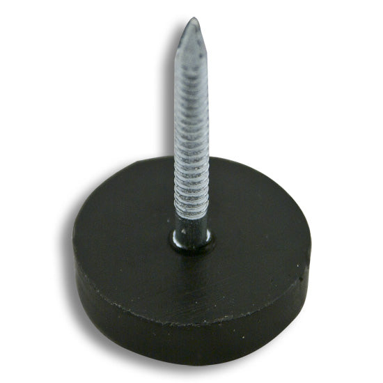 Tack Glide 3/4" dia 1/4"h, Black, Multiples of 100