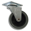 Swivel Caster, Wheel 3" Diameter x 7/8" Wide, Rated For 110lbs