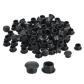 Bainbridge Plastic 3/8" Hole Plug, Black, Multiples of 100