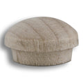 Wood Screw Cover Button 1/2" Diameter Birch, Multiples of 100