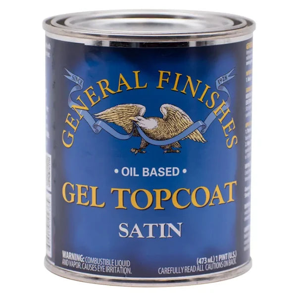 General Finishes Gel Topcoat Oil-Based, Pint