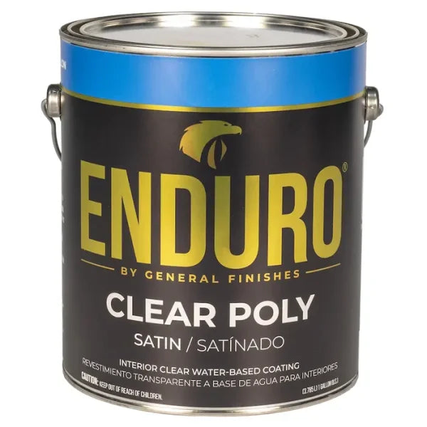 Clear Poly Enduro Clear Poly, Satin, Gallon