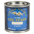 General Finishes Gel Stain, White, Half Pints