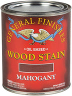 General Finishes Oil Base Stain, Mahogany, Quart