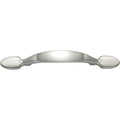 Pull, 3" cc, 13/16" Projection, 5-5/8" OAL,  Satin Nickel, Multiples of 50