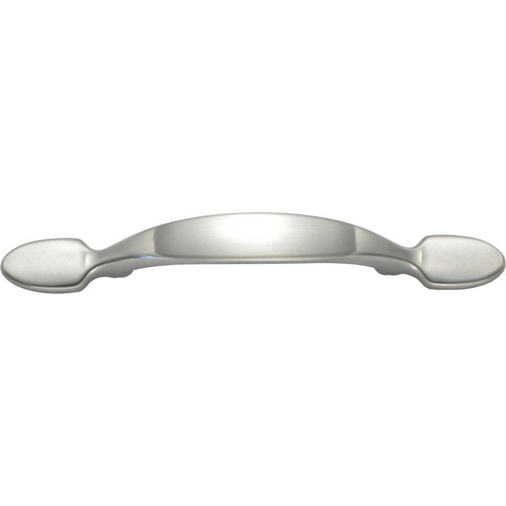 Pull, 3" cc, 13/16" Projection, 5-5/8" OAL,  Satin Nickel, Multiples of 50