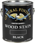 General Finishes Water Based Wood Stains, Black, Gallon