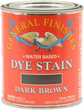 General Finishes Dye Stains, Dark Brown, Pint