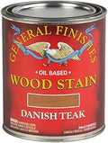 General Finishes Oil Base Stain, Danish Teak, Quart
