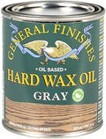 General Finishes Hard Wax Oil, Gray, Pint