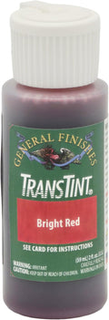 General Finishes Transtint, Bright Red, 2oz