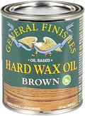 General Finishes Hard Wax Oil, Brown, Pint