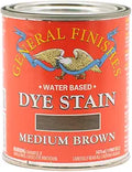 General Finishes Dye Stains, Medium Brown, Pint
