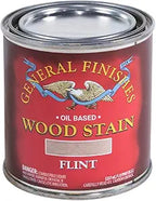 General Finishes Oil Base Stain, Flint, Half Pints