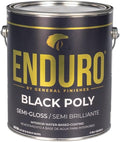 Enduro Black Poly, Semi-Gloss, Gallon