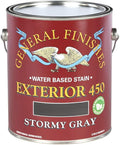 General Finishes Exterior 450 Stains, Stormy Gray, Gallon