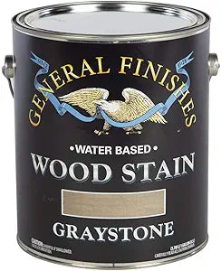 General Finishes Water Based Wood Stains, Graystone, Gallon