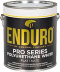Enduro Pro Series White Poly Urethane, Flat, Gallon