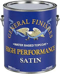 General Finishes High Performance Polyurethane Topcoat, Satin, Gallon
