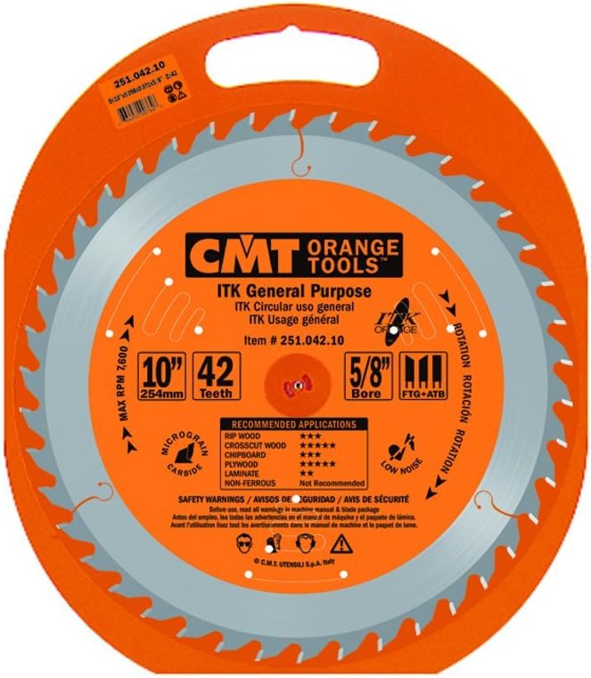 CMT Saw Blade Case 14" Orange