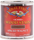 General Finishes Water Based Wood Stains, Spiced Walnut, Half Pint