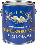 General Finishes High Performance Polyurethane Topcoat, Semi-Gloss, Gallon