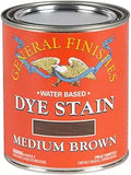 General Finishes Dye Stains, Medium Brown, Quart