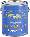 General Finishes Flat Out Flat Acrylic Topcoat, Gallon