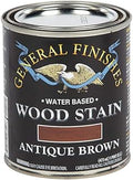 General Finishes Water Based Wood Stains, Antique Brown, Pint