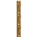 Plastic Shelf Standards 18" Length Medium Brown