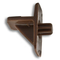 Shelf Support 1/4"Dia Shank, Brown, Multiples of 100