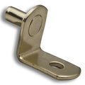 Shelf Support Bracket 5 mm Diameter Polished Brass, Multiples of 100