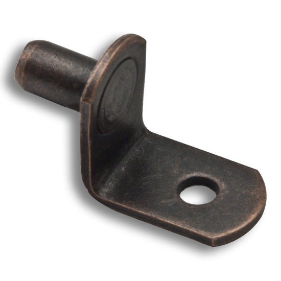 Shelf Support Bracket 1/4" Diameter Antique Copper, Multiples of 100