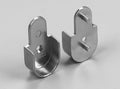 Tubing Flange Open End Screw-On, 1-1/16" Chrome, Multiples of 100