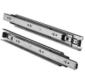 Knap & Vogt 6400 Series Stainless Steel Side Mount Full Extension Slide 100 lbs Capacity 20" Length