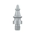 Deltana Steeple Tip Brushed Chrome 5/8 in. height
