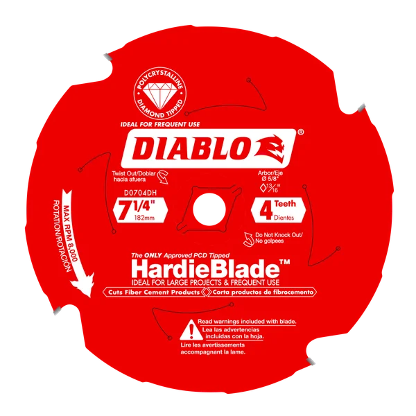 Freud HardieBlade Saw Blade for Fiber Cement 7-1/4 in. Diameter