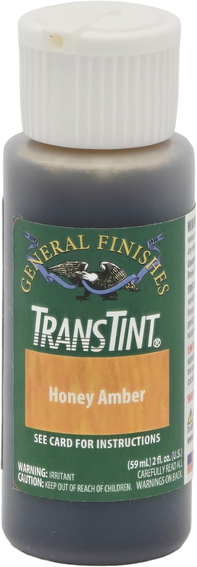 General Finishes Transtint, Honey Amber, 2oz