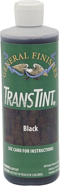 General Finishes Transtint, Black, 16oz